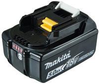 Makita - Akku-Winkelschleifer, 18V, 125 mm, 2x 5,0 Ah Akkus, Ladeger&auml;t DGA506RTJ
