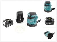 Makita DBO 180 M1 Akku Exzenterschleifer 18 V 125 mm + 1x Akku 4,0 Ah - ohne