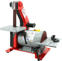 Holzmann Band-Tellerschleifer BT75 230V, Schleifteller 125 mm &Oslash;, Schleifband 25 x