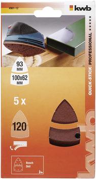 KWB Schleifpapier, K&ouml;rnung: 150/24 &Oslash; 125 mm (49496112)