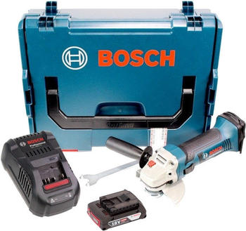 Bosch GWS 18-125 V-LI Professional (1 x 2,0 Ah in L-Boxx)