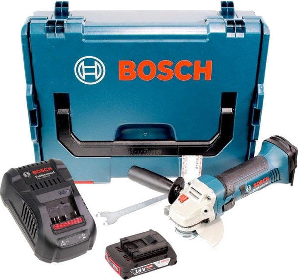 Bosch GWS 18-125 V-LI Professional (1 x 2,0 Ah in L-Boxx)