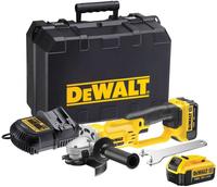 DeWALT - 18V Winkelschleifer 125 mm, 2x Akku 4,0 Ah XR, Ladeger&auml;t DCG412M2