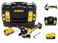 DeWalt DCG 405 NT Akku Winkelschleifer 18V 125mm Brushless + 1x Akku 5,0Ah + TSTAK -