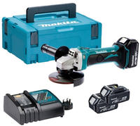 Winkelschleifer 18V LXT &Oslash;115 mm (2x5,0 Ah) in MAKPAC - MAKITA DGA452RTJ