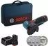 2 Ah, mit 2 Akkus: Bosch GWS 12V-76 Professional