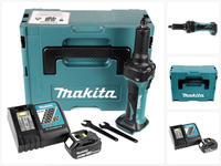 Makita DGD 800 RT1J Akku Geradschleifer 18V + 1x Akku 5,0Ah + Ladeger&auml;t +...