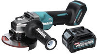 Makita Ga 016 Gd1 Akku Winkelschleifer 40 V Max. 125 Mm Brushless Xgt + 1x Akku 2,5