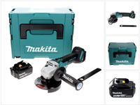 Makita DGA 506 T1J Akku Winkelschleifer 18 V 125 mm Brushless + 1x Akku 5,0 Ah +