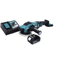 Makita DPO 600 RF1 Akku Exzenterpolierer 18 V 150 mm XPT Brushless + 1x Akku 3,0 Ah +