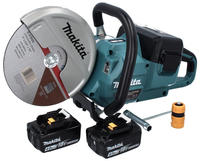 Makita DCE 090 M2X1 Akku Trennschleifer 36 V ( 2x 18 V ) 230 mm Brushless + 2x Akku