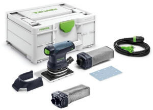 Festool Rutscher RTS 400 REQ-Plus + systainer + SB-Longlife RTS/DTS/ETS Staubfangbeutel
