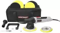 Dino KRAFTPAKET 640296, Dino KRAFTPAKET Exzenterpoliermaschine 230V 650W 1600 - 6400