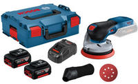 Akku-exzenterschleifer Gex 18v-125 / 2x 5,0 Ah Akku + Ladeger&auml;t In L-boxx - Bosch