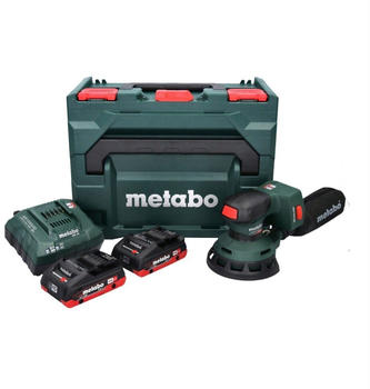 Metabo SXA 18 LTX 125 BL (2x 4,0 Ah + Ladegerät + metaBOX)