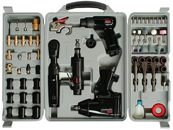 Rowi Druckluft-Werkzeug-Set 71-tlg
