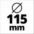 Einhell TE-AG 18/115 Li