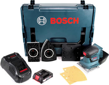 Bosch GSS 18 V-10 (1 x 2,0 Ah + Ladegerät in L-Boxx)
