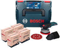 Bosch GEX 18V-125 Professional Akku Exzenterschleifer 18 V 125 mm Brushless + 4x