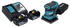 3 Ah, mit 2 Akkus: Makita DBO480