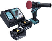 Makita DPV 300 RF Akku Schleifer Polierer 18 V 50 / 80 mm Brushless + 2x Akku...