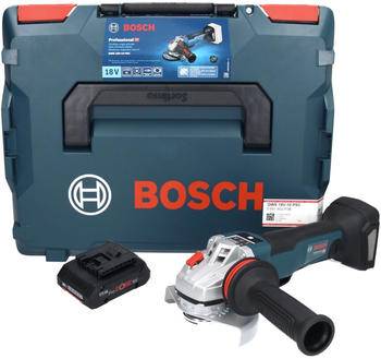 Bosch GWS 18V-10 PSC (1x 4,0 Ah ProCORE + L-Boxx)