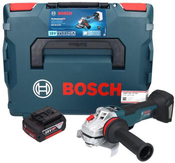 Bosch GWS 18V-10 PSC (1x 5,0 Ah + L-Boxx)