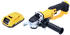 2 Ah, mit 1 Akku: DeWalt DCG412