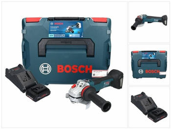 Bosch GWS 18V-10 PSC (1x 4,0 Ah ProCORE + Ladegerät + L-Boxx)