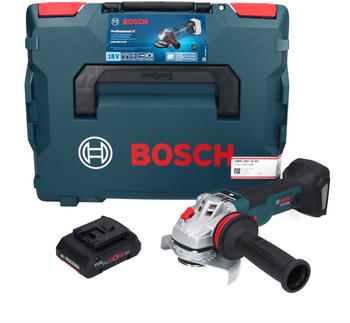 Bosch GWS 18V-10 SC (1x 4,0 Ah ProCORE + L-Boxx)