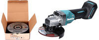 Makita Ga 016 Gz Akku Winkelschleifer 40 V Max. 125 Mm Brushless Xgt Solo +