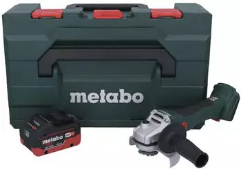 Metabo W 18 L BL 9-125 (1x5,5 Ah + metaBOX)