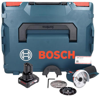 Bosch GWS 12V-76 Professional (1 x 6,0 Ah + L-Boxx)