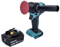 Makita DPV 300 T1 Akku Schleifer Polierer 18 V 50 / 80 mm Brushless + 1x Akku...