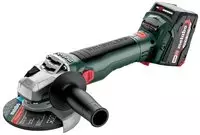 metabo Akku-Winkelschleifer W 18 LT BL 11-125, max. 10000 U/min, 2 x 4 Ah...