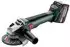 4 Ah, mit 2 Akkus: Metabo W 18 LT BL 11-125