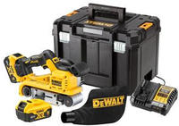 Dewalt DCW220P2-QW, Dewalt DCW220P2-QW 18V Belt sander 2x5Ah batteries TSTAK