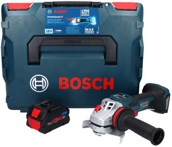 Bosch GWS 18V-15 SC Professional (1x 8,0 Ah ProCORE + L-Boxx)