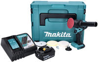 Makita DPV 300 RG1J Akku Schleifer Polierer 18 V 50 / 80 mm Brushless + 1x Akku...
