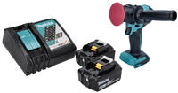 Makita DPV 300 RG Akku Schleifer Polierer 18 V 50 / 80 mm Brushless + 2x Akku...