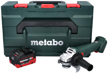 Metabo W 18 L 9-125 Quick (1x 5,5 Ah + metaBOX)
