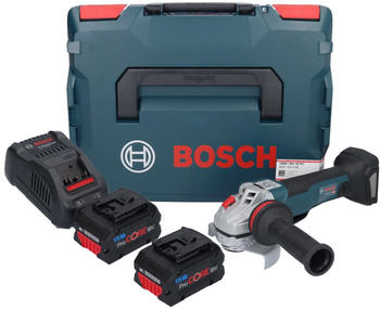 Bosch GWS 18V-10 PC Professional (2x 5,5 Ah ProCORE + Ladegerät + L-Boxx)