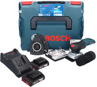 Bosch GSS 18V-13 Akku Schwingschleifer 18 V + 2x Akku 2,0 Ah + Ladeger&auml;t +...
