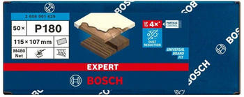 Bosch M480 Schleifnetz 115 x 107 mm G 180 (50 Stk.)