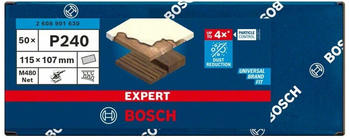 Bosch M480 Schleifnetz 115 x 107 mm G 240 (50 Stk.)