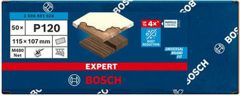 Bosch M480 Schleifnetz 115 x 107 mm G 120 (50 Stk.)