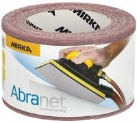 Mirka ABRANET Schleifpapier Rolle 75mm x 10m P180 Schleifrolle Klett ( 545BI001183R )