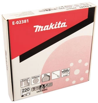 Makita Schleifpapier 225mm K220 25 St&uuml;ck (E-02381)