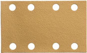 Mirka Gold gelochte Streifen Breite x Länge 81x133 K150 Lochung: 8H