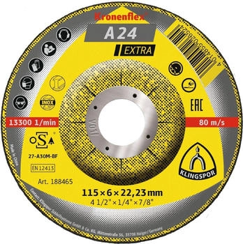 Klingspor Schruppscheiben A 24 Extra (K13446)